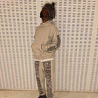 Saint Michael ST227 Thermal Grid Graphic Hoodie