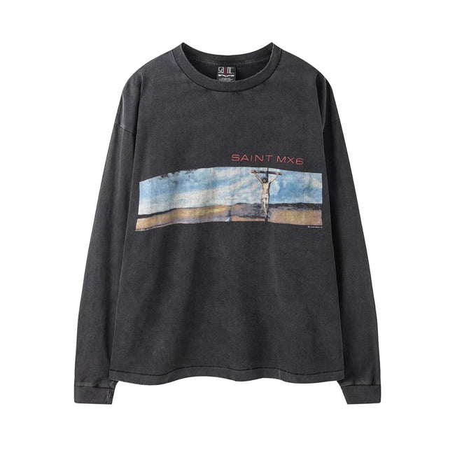 Saint Michael Landscape Photo Graphic Sweatshirt Hover Image