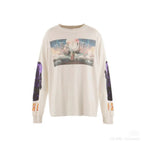 Saint Michael Fine Art Graphic & Back Typography Sweatshirt