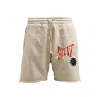Saint Michael Angular Font Graphic Logo Sweat Shorts