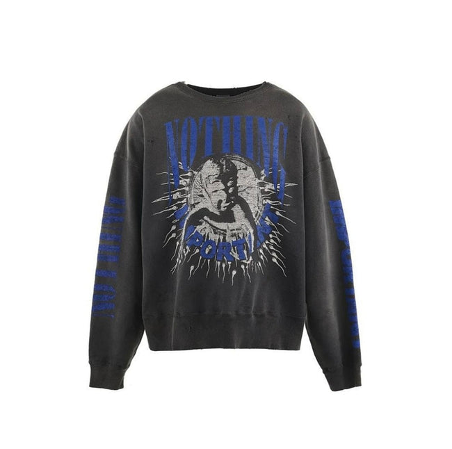 Saint Michael ST930 Skeleton Rocker Graphic Sweatshirt Hover Image
