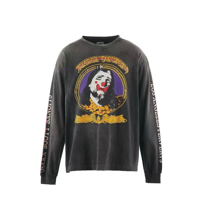 Saint Michael Cross Graphic & Portrait Print Sweatshirt Hover Image