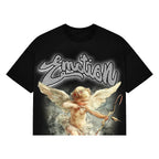Mixed Emotion Graphic Character Tee