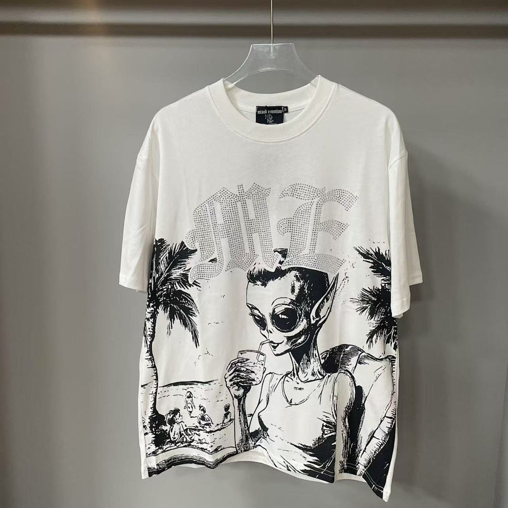 Mixed Emotion Graphic Illustration Tee