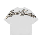 Mixed Emotion Cropped Graphic Tee