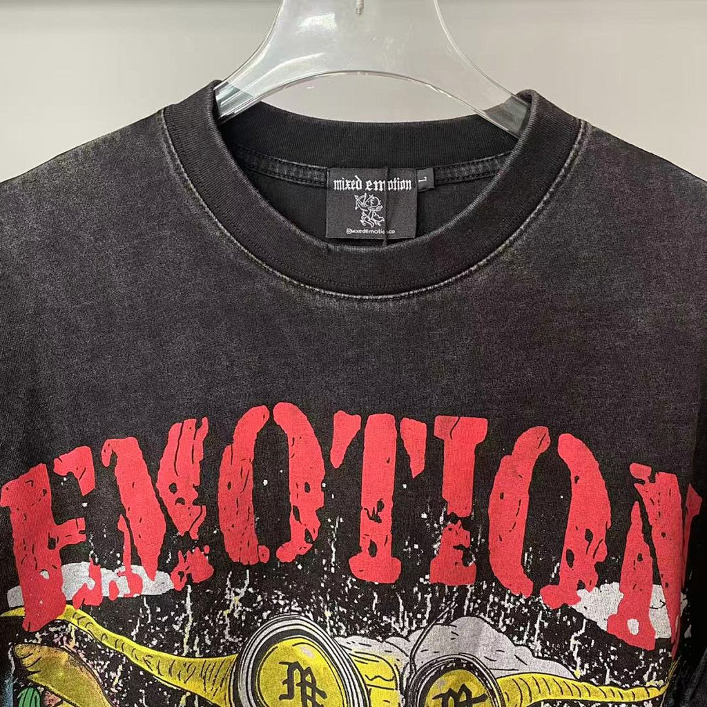 Mixed Emotion Vintage Character Tee