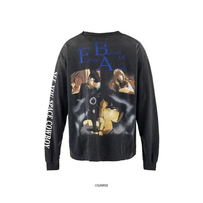 Saint Michael Multi-Patch Artwork Vintage Sweatshirt Main Image