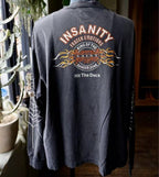 Saint Michael Graphic Emblem & Sleeve Print Sweatshirt