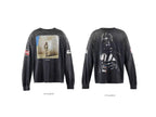 Saint Michael Portrait Graphic & Back Illustration Sweatshirt
