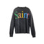 Saint Michael Colorful Arch Logo Distressed Sweatshirt