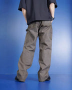 Saint Michael NST018 Distressed Workwear Straight Pants