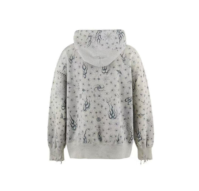 Saint Michael ST1016 Splatter Effect Hoodie Main Image