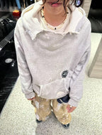 Saint Michael ST920 Distressed Patch Hoodie