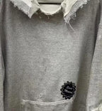 Saint Michael ST920 Distressed Patch Hoodie