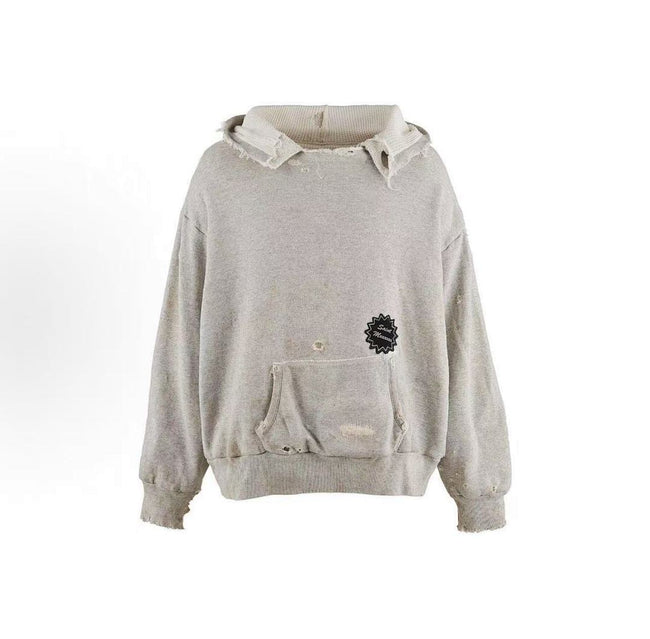 Saint Michael ST920 Distressed Patch Hoodie Main Image