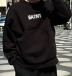 Saint Michael ST1029 Minimal Chest Logo Sweatshirt