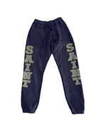 Saint Michael KST1033 Dual Leg Block Letter Sweatpants