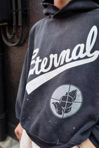 Saint Michael ST1026 Script Logo Hoodie