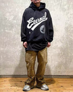 Saint Michael ST1026 Script Logo Hoodie