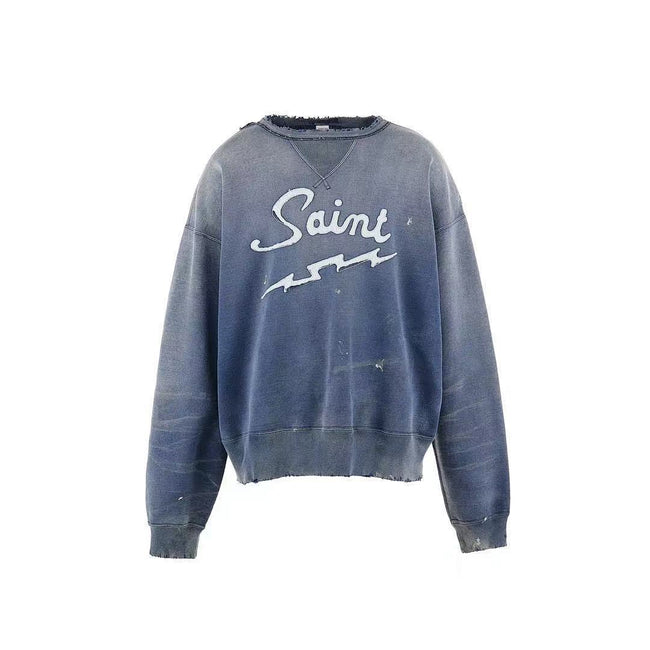 Saint Michael ST1031 Script Logo Sweatshirt Hover Image