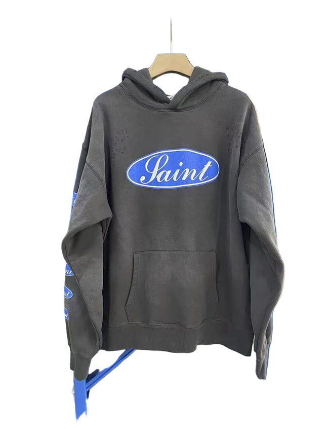 Saint Michael ST1034 Oval Logo Hoodie Hover Image