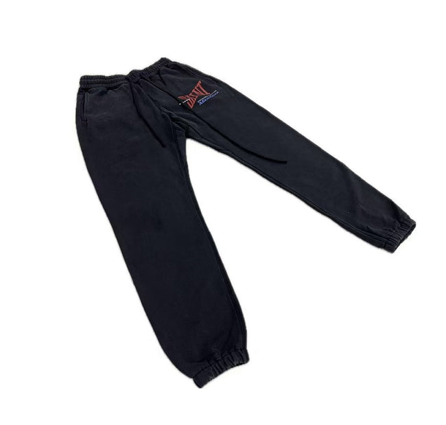Saint Michael KST1022 Thigh Script Logo Sweatpants Main Image