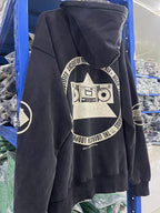 Saint Michael ST1025 Appliqué Text Hoodie