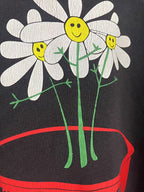 Saint Michael ST1040 Flower Graphic Hoodie