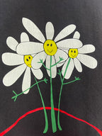 Saint Michael Botanical Flower Pot Print Sweatshirt