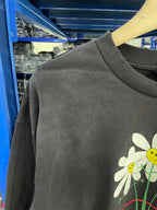 Saint Michael Botanical Flower Pot Print Sweatshirt