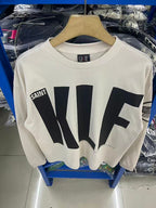Saint Michael KLF Minimalist Front Logo Sweatshirt
