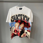 Mixed Emotion Graphic Portrait Tee