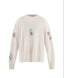 Saint Michael Multi-Illustration Sleeve & Back Print Sweatshirt