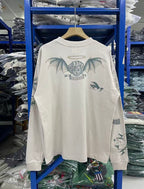 Saint Michael Multi-Illustration Sleeve & Back Print Sweatshirt