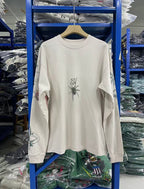 Saint Michael Multi-Illustration Sleeve & Back Print Sweatshirt