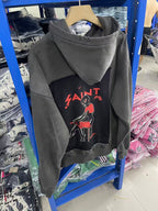 Saint Michael ST1045 Multi-Graphic Vintage Hoodie
