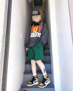 Saint Michael Joy Saint Slogan Print Vintage Sweatshirt