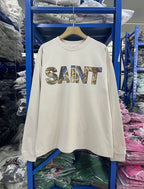Saint Michael Metallic Arch Logo Vintage Sweatshirt