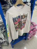 Saint Michael Pop-Art Collage Printed Sweatshirt