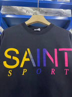 Saint Michael ST1077 Rainbow Letter Logo Sweatshirt
