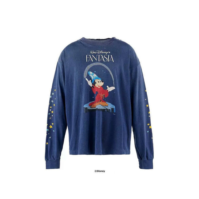 Saint Michael Animated Graphic & Bold Arch Logo Sweatshirt Hover Image