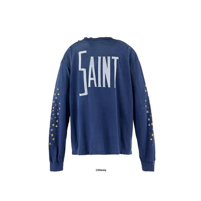 Saint Michael Animated Graphic & Bold Arch Logo Sweatshirt Main Image