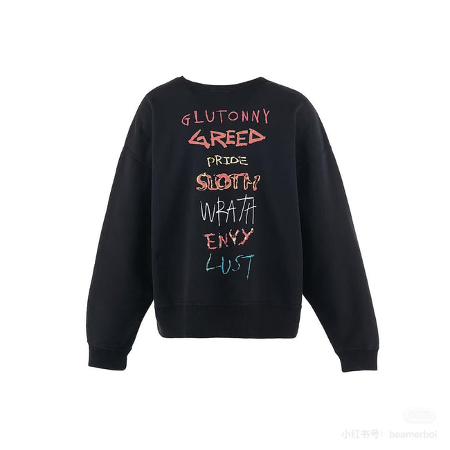 Saint Michael ST1029 Minimal Chest Logo Sweatshirt Main Image