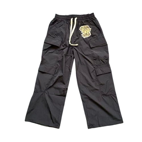 MIXED EMOTION Multi-Pocket Utility Cargo Pants Hover Image
