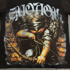 Mixed Emotion Distressed Warrior Graphic Tee