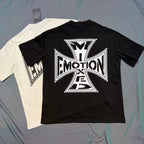 Mixed Emotion Star Graphic T-Shirt