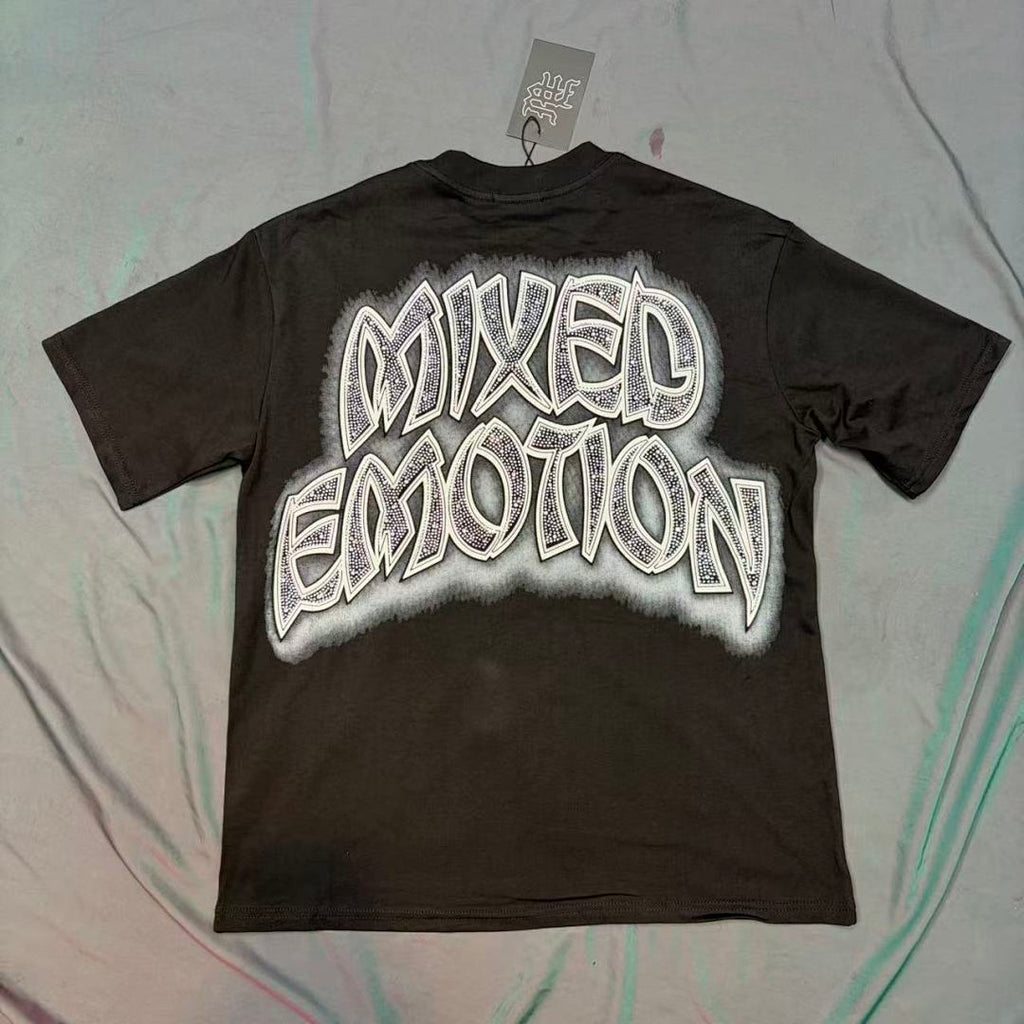 Mixed Emotion Skeleton Character Graphic Tee