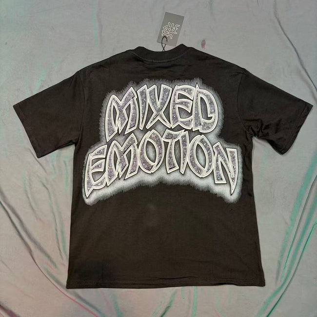 Mixed Emotion Skeleton Character Graphic Tee Main Image