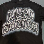 Mixed Emotion Skeleton Character Graphic Tee