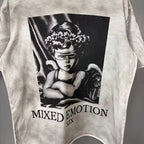 Mixed Emotion Vintage Portrait Graphic Tee